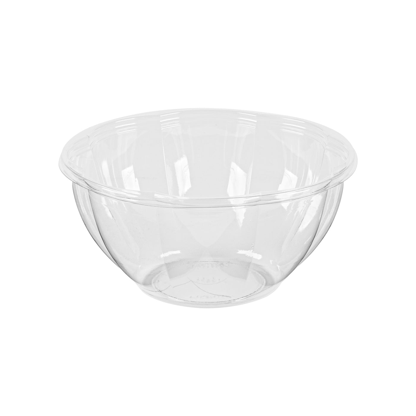 32 oz Clear PLA Salad Rose Bowl — Compostable — 300/Case | Fineline 47PLASB32