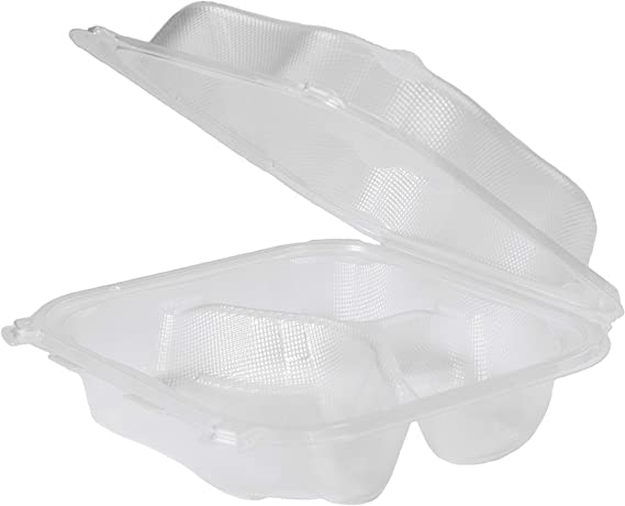 32oz Salad Bowls To-Go with Lids 150 Count Clear Plastic Disposable  Containers