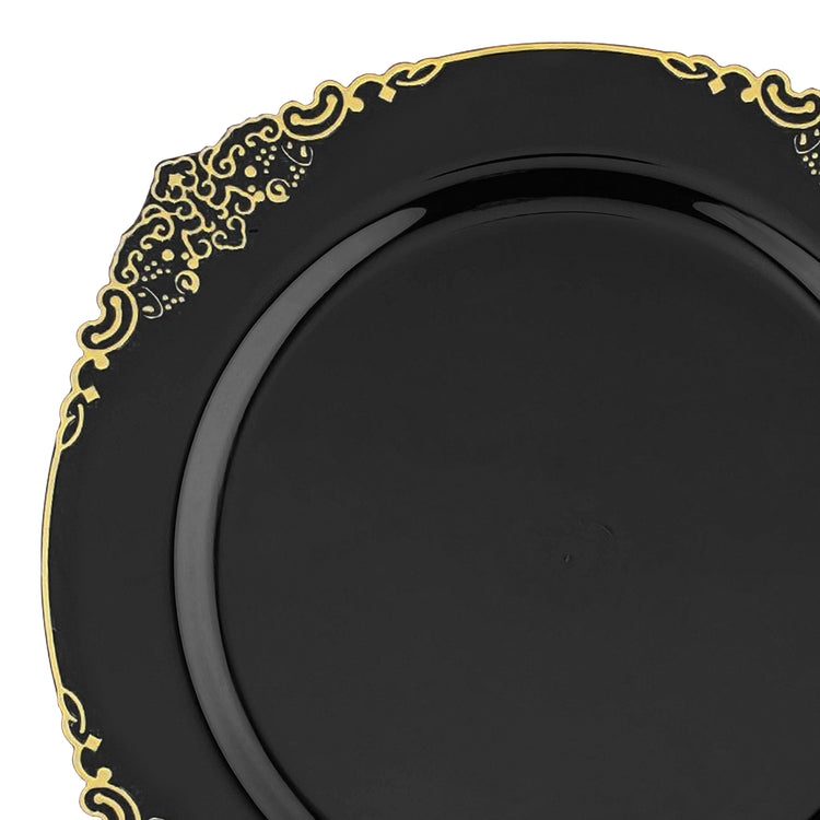 Fancy Round Disposable Plastic Plates