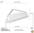 16" X 16" X 16" TRIANGLE DOME LID PET (40 Per Case)