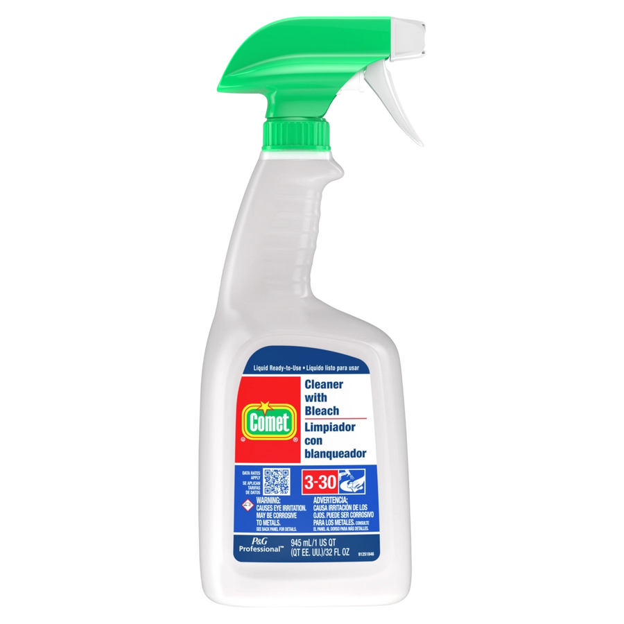Comet®  Cleaner with Bleach RTU Bottle w/Foil Seal (32 oz Bottles) 8 Bottles Per Case