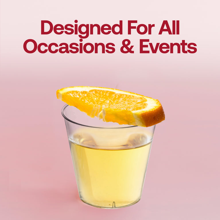 Plastic Shot Glasses (Available in Different Sizes)
