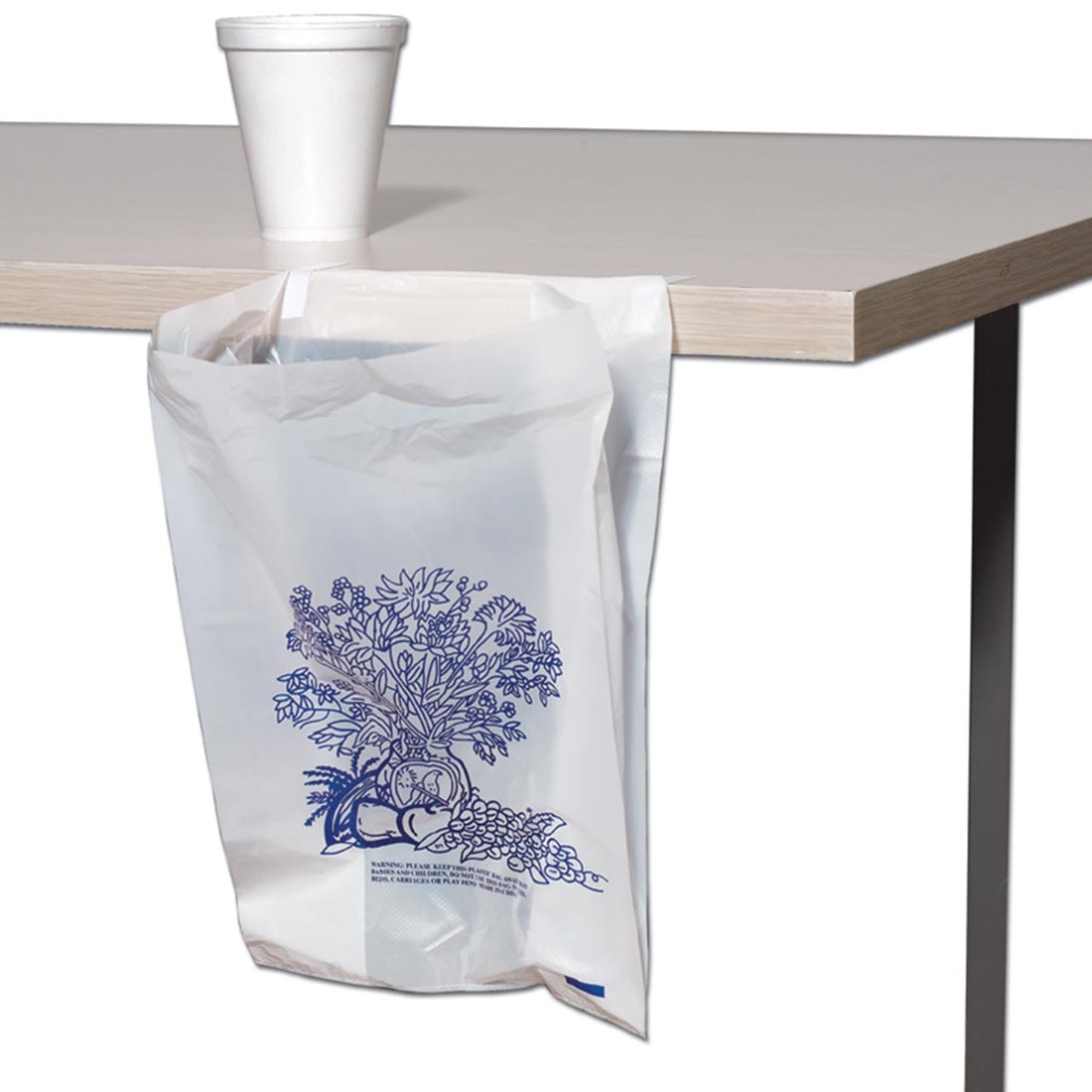 7" x 4" x 11" 0.5 mil Bedside Bag, 2000/CS
