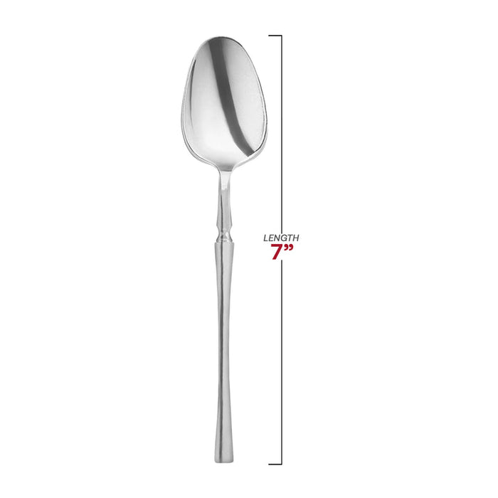 Shiny Silver Moderno Disposable Plastic Cutlery