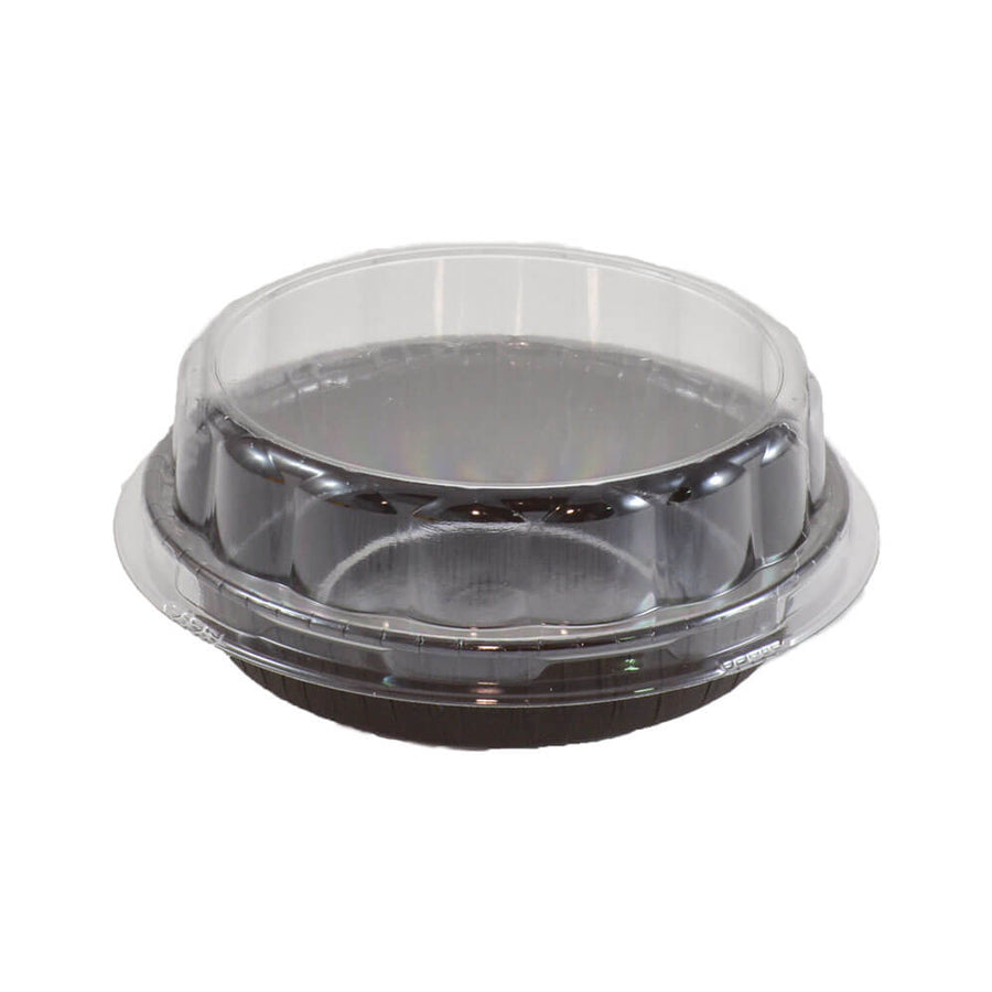 Novacart Clear PET Dome Lid for OP 110/21 & OP 110/37 Molds – 3-5/8" – 700/Case