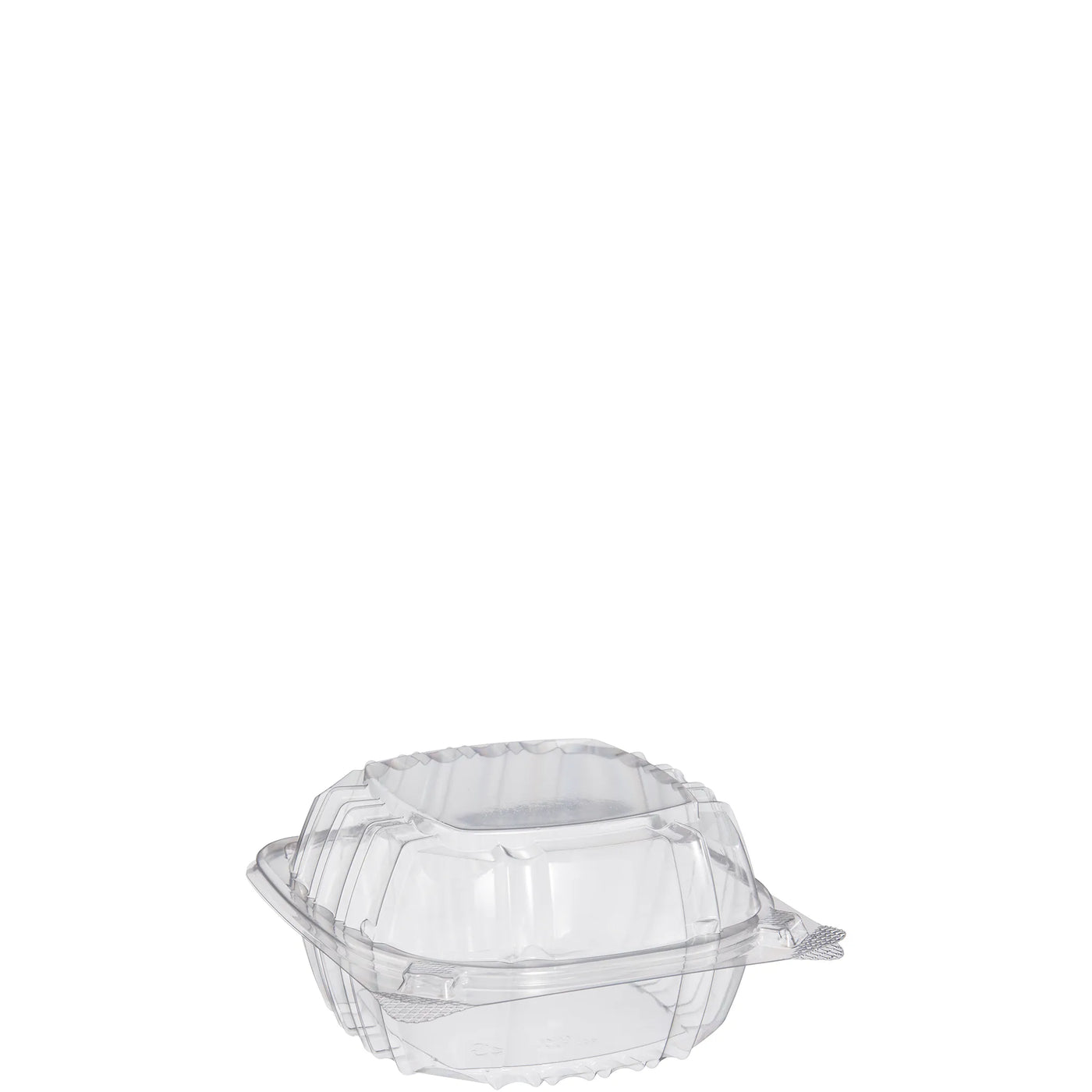 Dart C53PST1 5 x 5 x 3" Clear Seal Hinged Lid Plastic Container (500/CS)