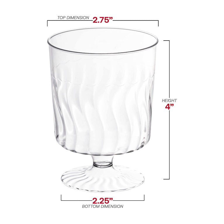 8 oz. 1 PIECE WINE GLASS (240/CS)