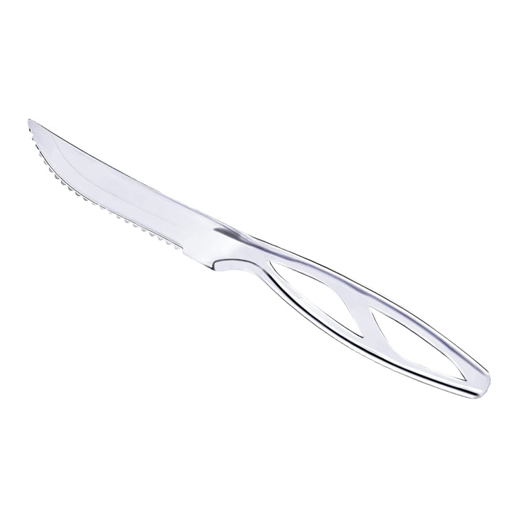 Clear Plastic Disposable Steak Knives