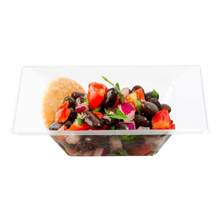 Square Plastic Bowls