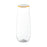 9 oz.  Stemless Disposable Plastic Champagne Flutes