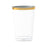 Clear Tumblers with Rim Design