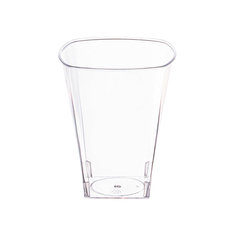 Clear Square Plastic Cups (Available in Different Sizes)