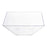 Square Plastic Serving Bowls