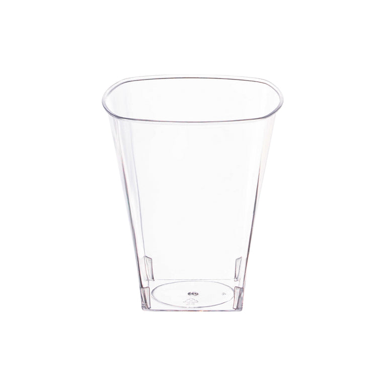 Clear Square Plastic Cups (Available in Different Sizes)