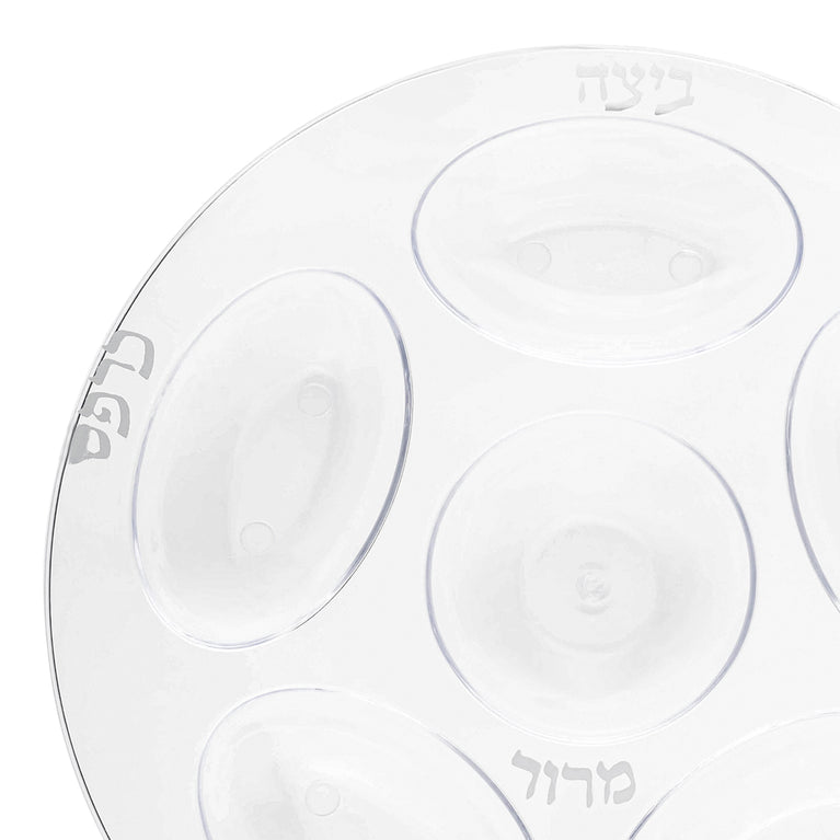 Disposable Plastic Seder Plates for Passover