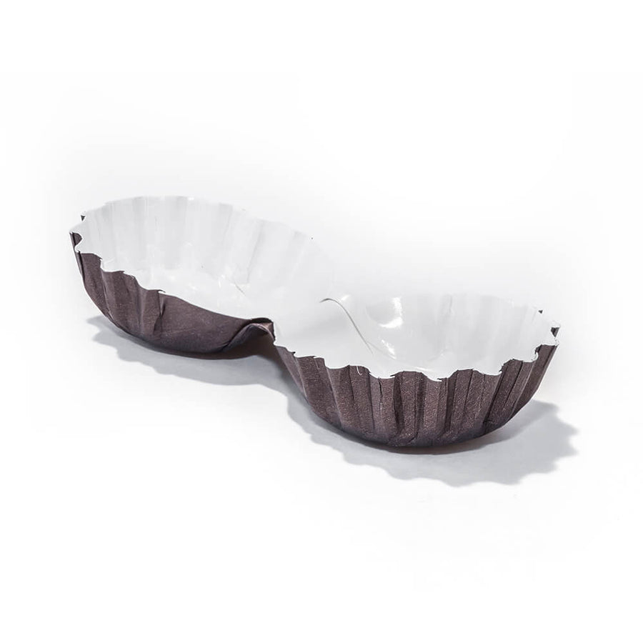 Novacart Double Egg Bite Paper Baking Mold – 6-1/16" x 2-7/8" – 1,000/Case