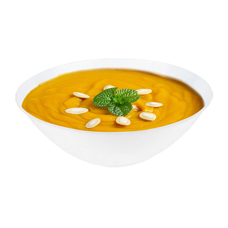 Organic Round With Gold Rim Bowls