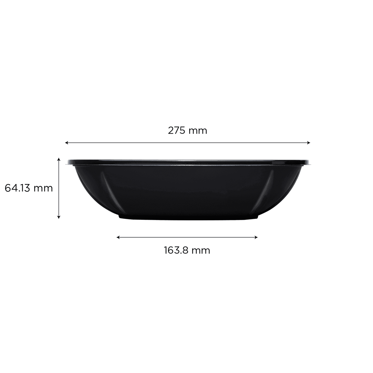 80 oz square bowl dimensions