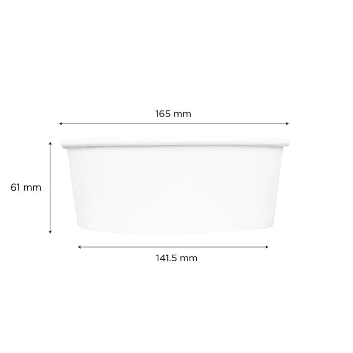 32oz Paper Short Buckets (165mm) - 360 pcs