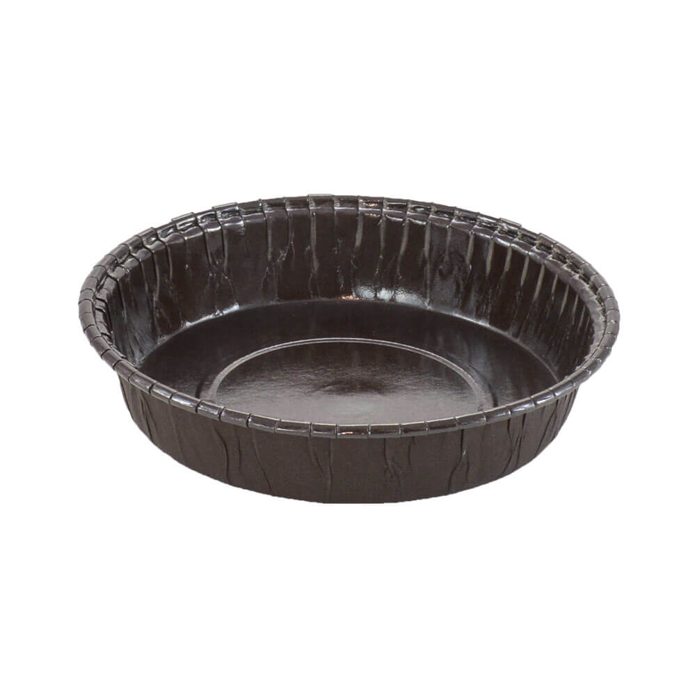 Novacart OP 110/21 Ecos Round Ovenable Paper Baking Mold – 3-5/8" x 7/8" – 1,400/Case