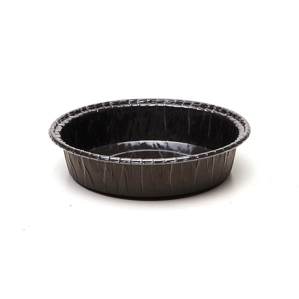 Novacart OP 91/20 Ecos Round Ovenable Paper Baking Mold – 3-1/4" x 3/4" – 1,560/Case
