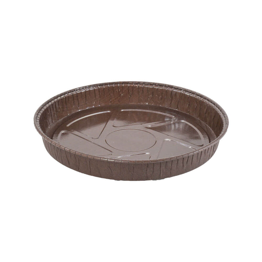 Novacart OP 205/25 Ecos Round Ovenable Paper Baking Mold – 7-13/16" x 1-1/8" – 600/Case