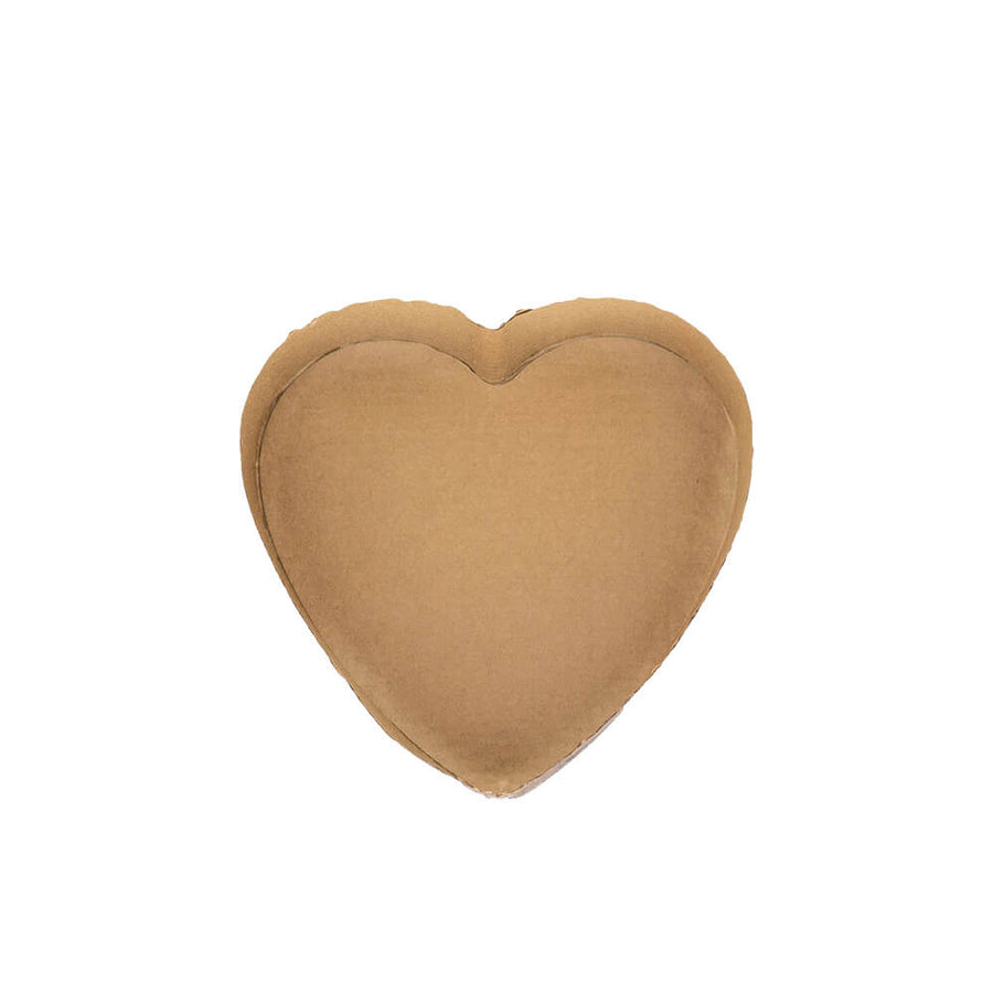 Novacart MCU0 Cuoricino Small Heart Paper Baking Mold – 5-1/8" x 5" x 1-5/16" – 300/Case