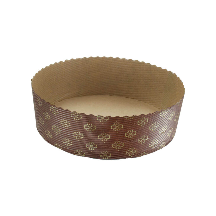 Novacart M 170/55 Tall Round Paper Cake Baking Mold – 6-3/4" x 2-1/8" – 540/Case