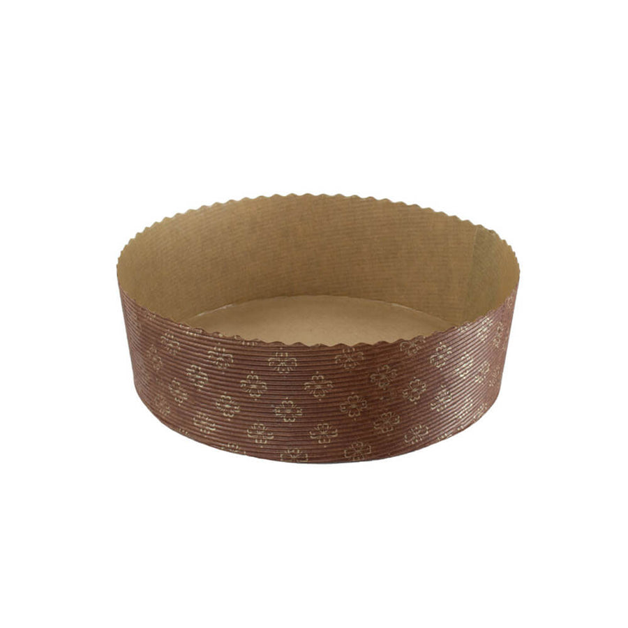 Novacart M 185/60 Tall Round Paper Cake Baking Mold – 7-1/4" x 2-3/8" – 480/Case
