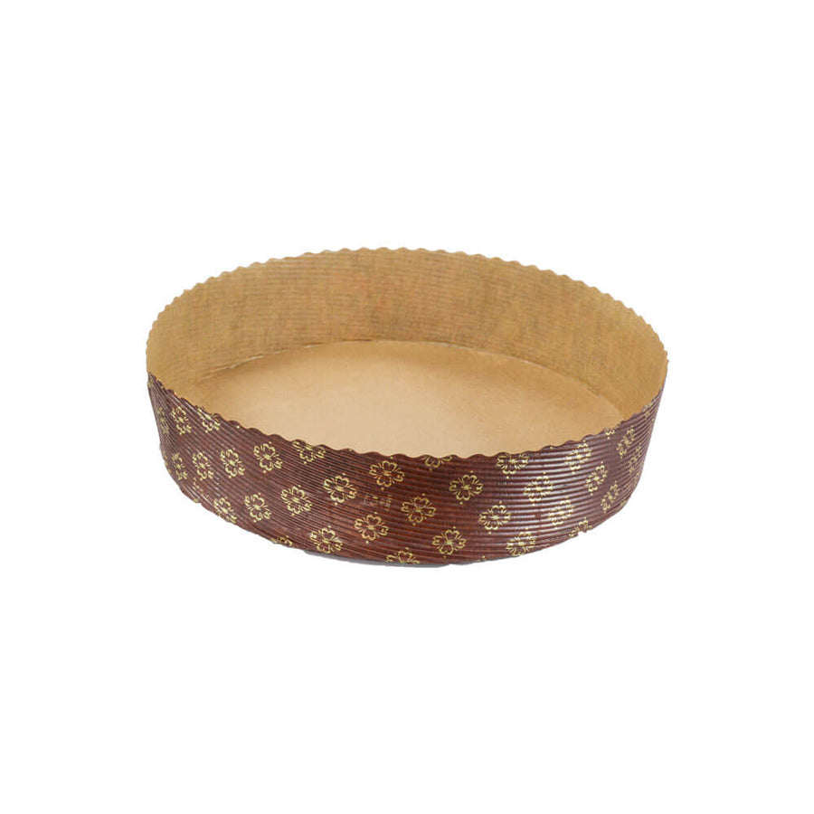 Novacart MB 200/45 Mid-Height Round Paper Cake & Pie Mold – 7-7/8" x 1-3/4" – 400/Case