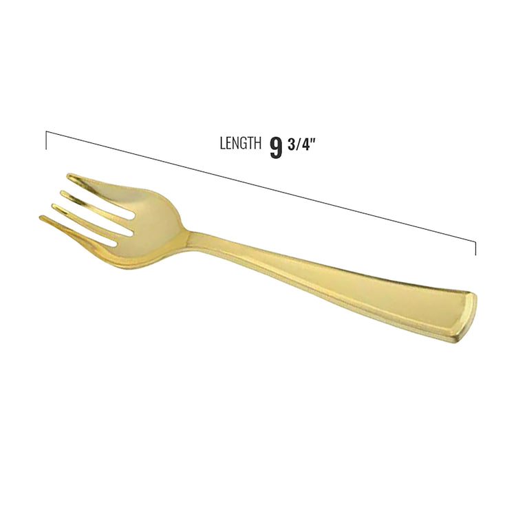 10" Gold Serving Forks (60/CS)