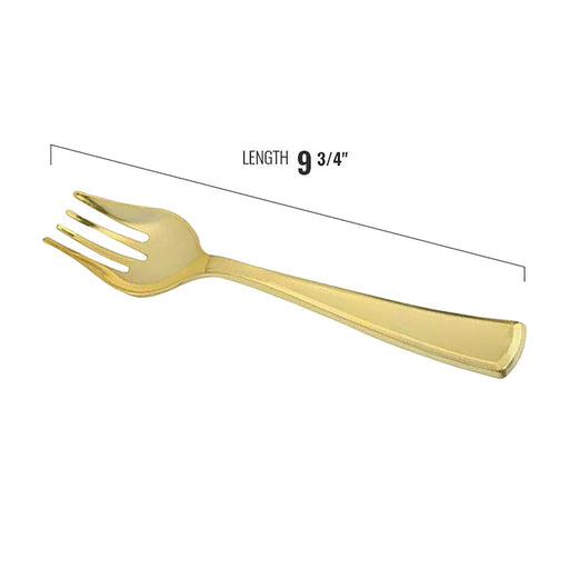 10" Gold Serving Forks (60/CS)