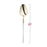 Gold with White Handle Moderno Disposable Plastic Cutlery