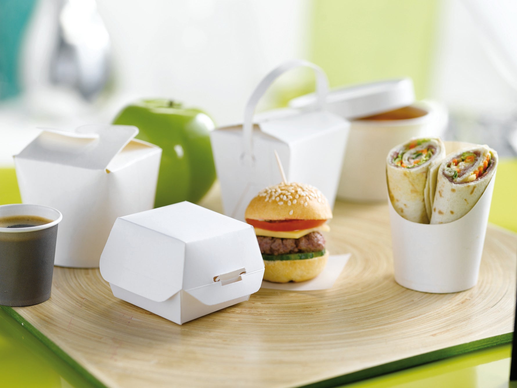 White Mini Fries/Wrap Cup - 2oz D:1.9in H:3.1in - 500 Pcs