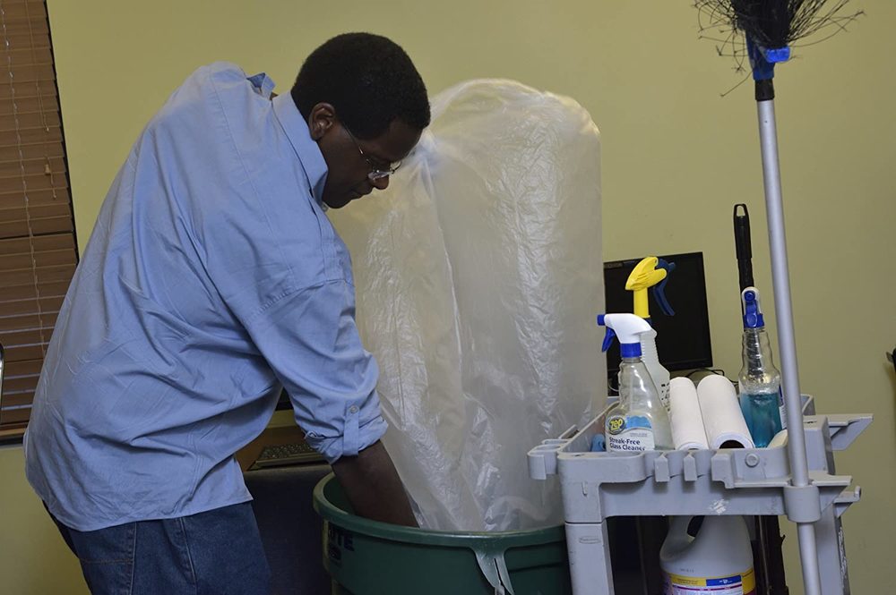 High Density Bags Institutional Trash Can Liners