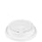 Solo LK316W: Reclosable Lid with Sip Hole - White (1000 Lids Per Case)