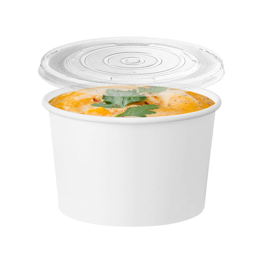 Lids for Squat Paper Soup Cups