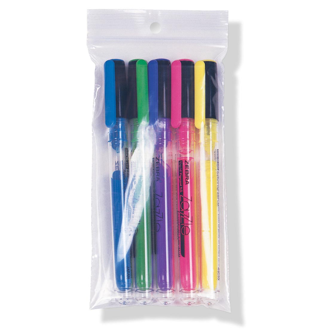 2 x 3 inch clear zipper bag with hang hole - LK Packaging F20203H