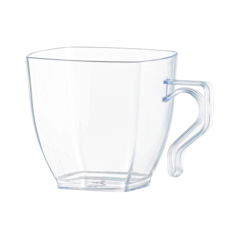 Square Plastic Coffee Mugs
