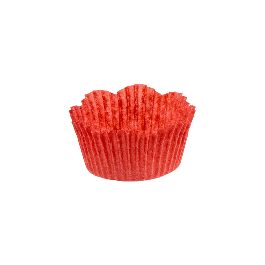 Novacart Red Petal Baking Cup – 2" x 1-1/4" – 10,000/Case