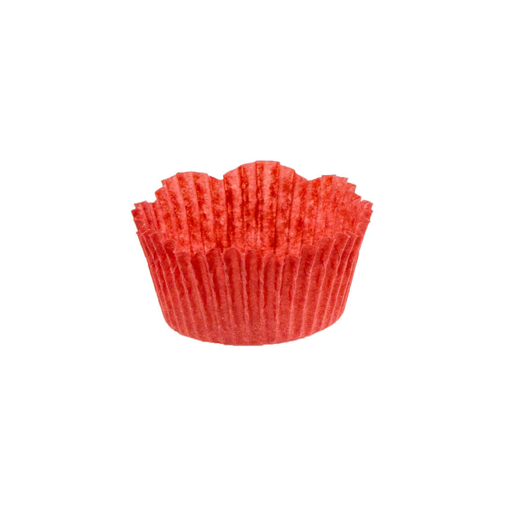 Novacart Red Petal Baking Cup – 2" x 1-1/4" – 10,000/Case