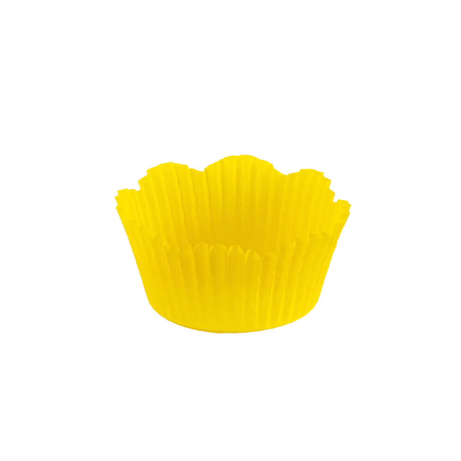 Novacart Yellow Petal Baking Cup – 2" x 1-1/4" – 10,000/Case