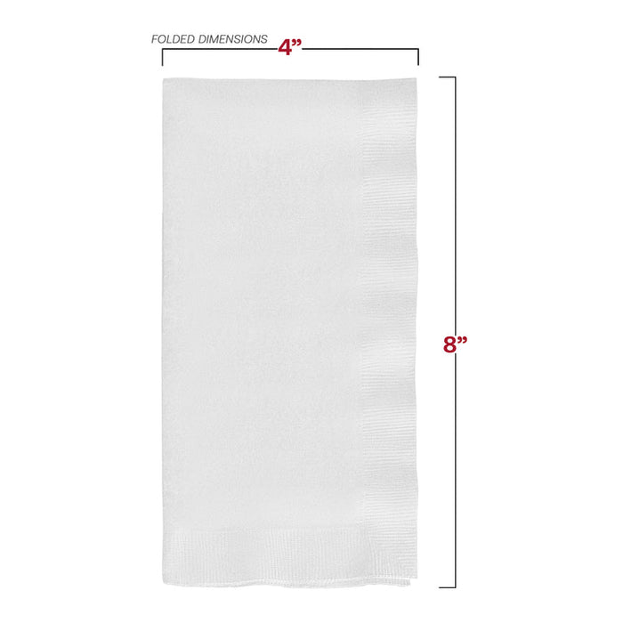 Durable White Paper Dinner Napkins