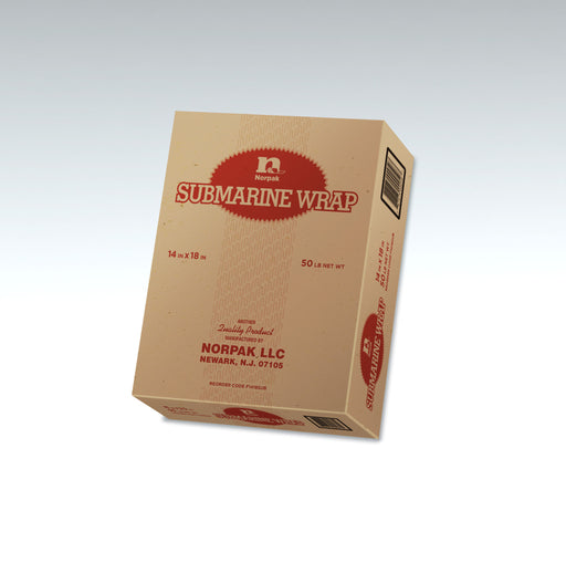 Norpak Subwrap Dry Wax Sandwich Wrap Paper (14"X18")