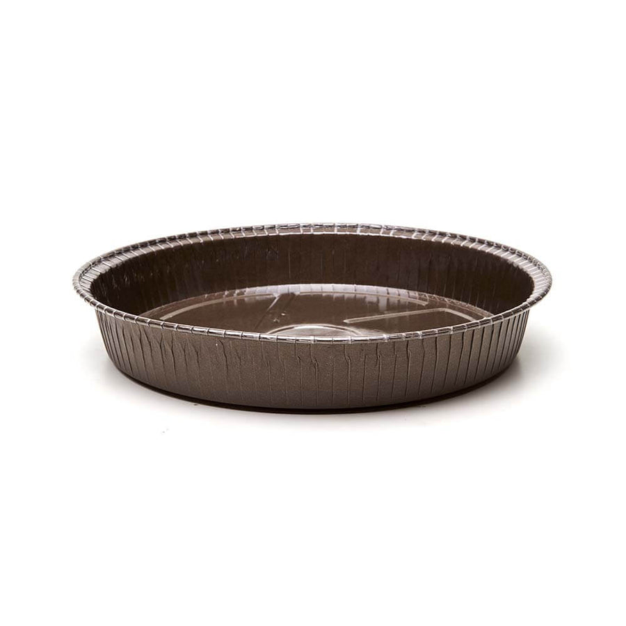 Novacart OP 245/35 Ecos Round Ovenable Paper Pizza & Cookie Mold (FSC) – 9-3/16" x 1-1/2" – 180/Case