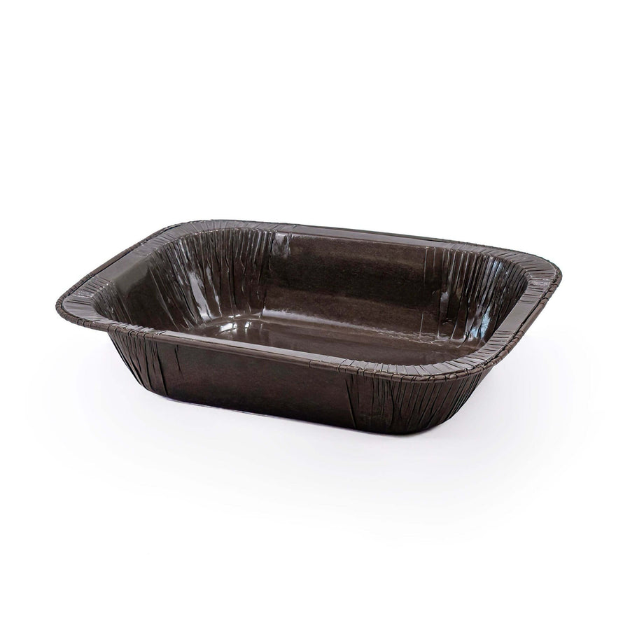 Novacart OP 152x98x45 Ecos Rectangular Ovenable Paper Baking Mold – 6" x 3-7/8" x 1-3/4" – 500/Case
