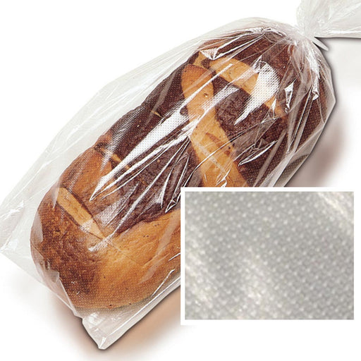 Micro-Perf Crusty Bread Bags on Wickets- 11 x 20 + 1 1/2" LP inch, 0.8 mil, Clear, 1000/CS