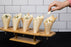 20 Holes Bamboo Reusable Cone And Temaki Display - 13.8 X 10.2 X 1in - 1 Pc