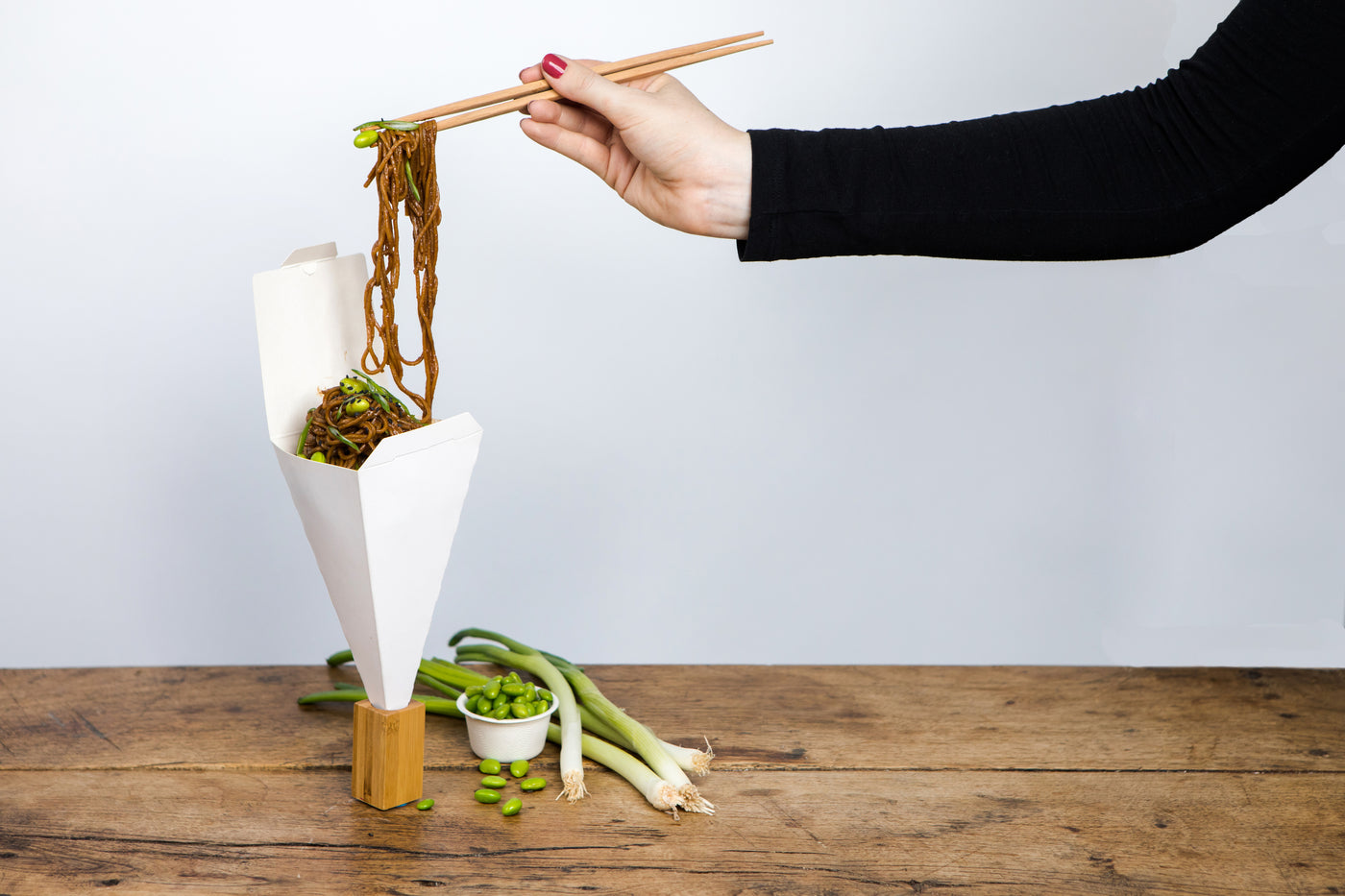 Bamboo Chopsticks in Sleeve 7.9" — Individually Wrapped | 2000/Case