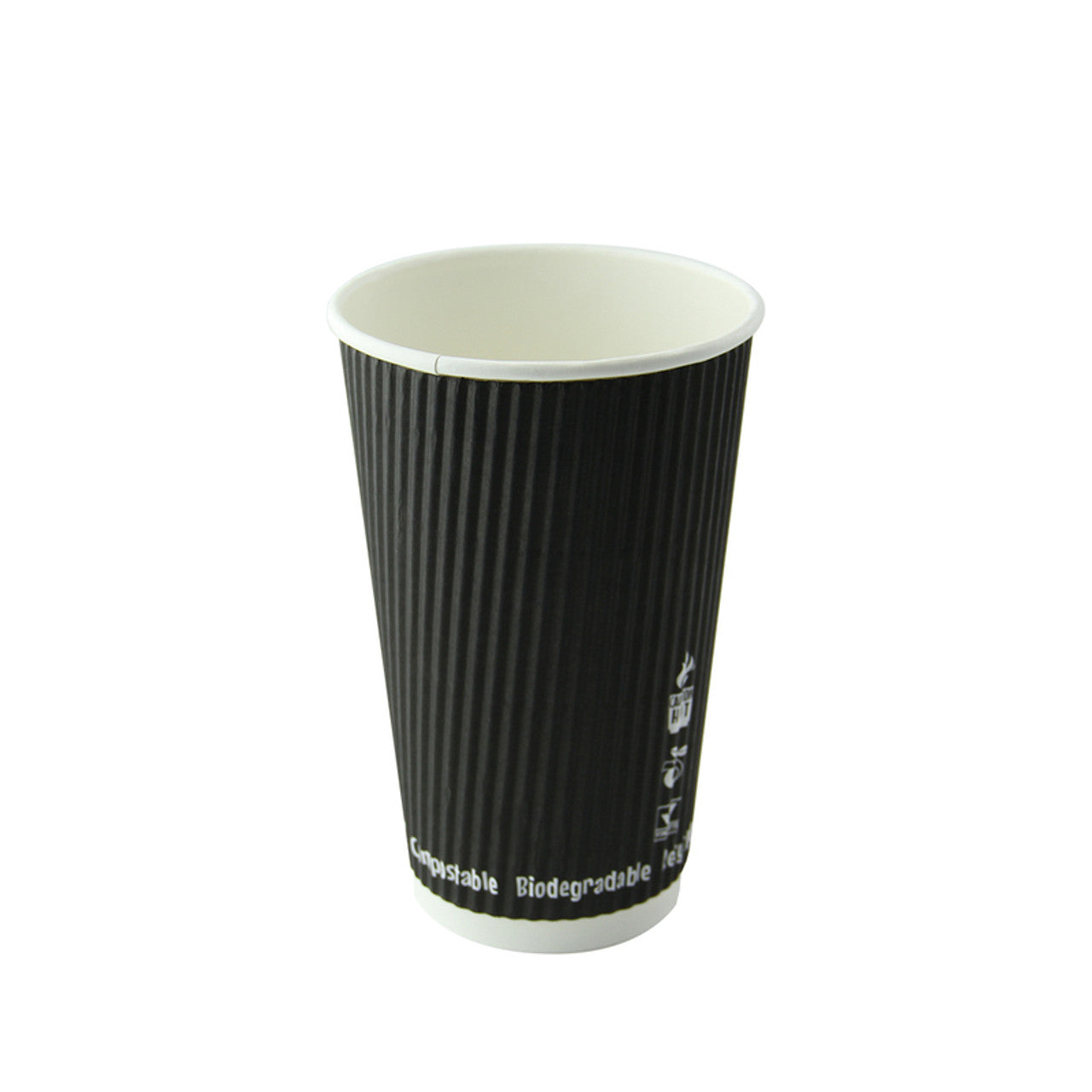 Compostable Rippled Hot Cup